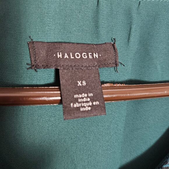 NWOT Halogen Floral Blouse Sz XS - Picture 4 of 15